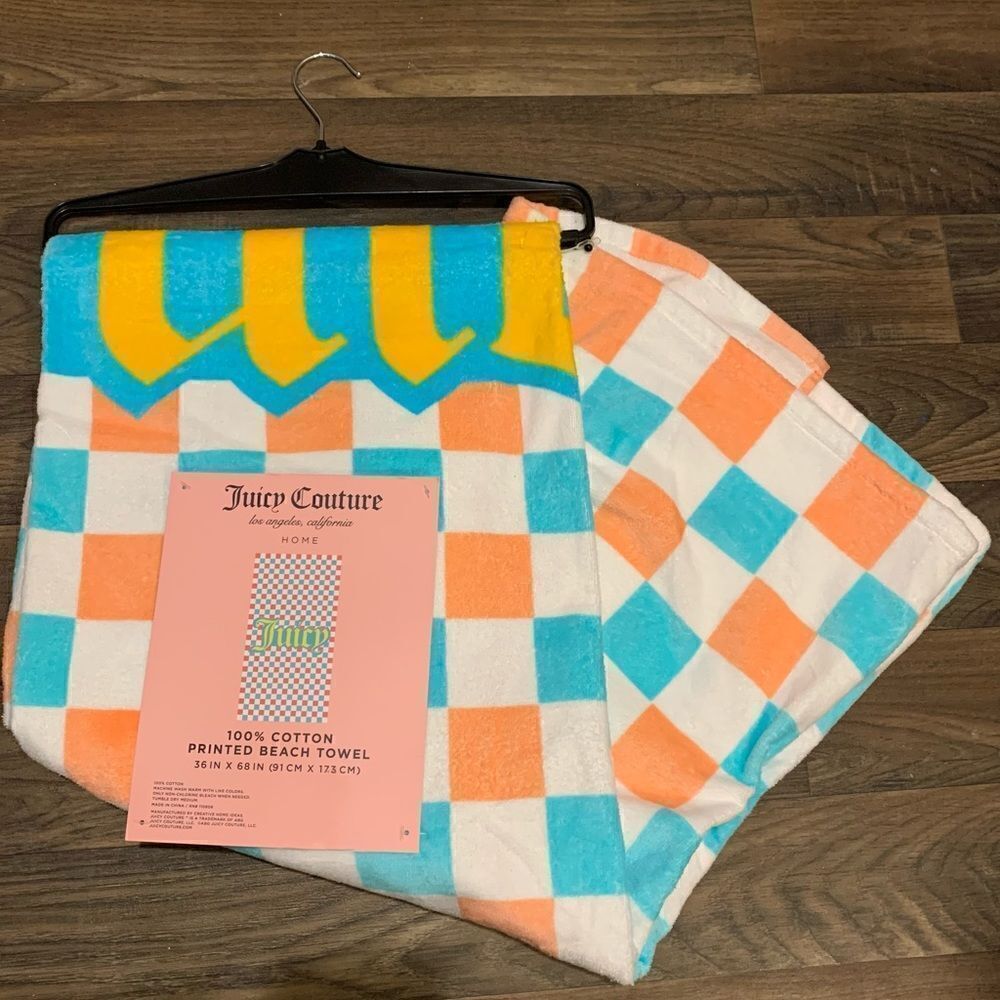 Juicy Couture Beach Towel